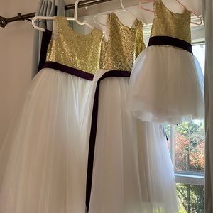 Flower girl dress…perfect for winter wedding